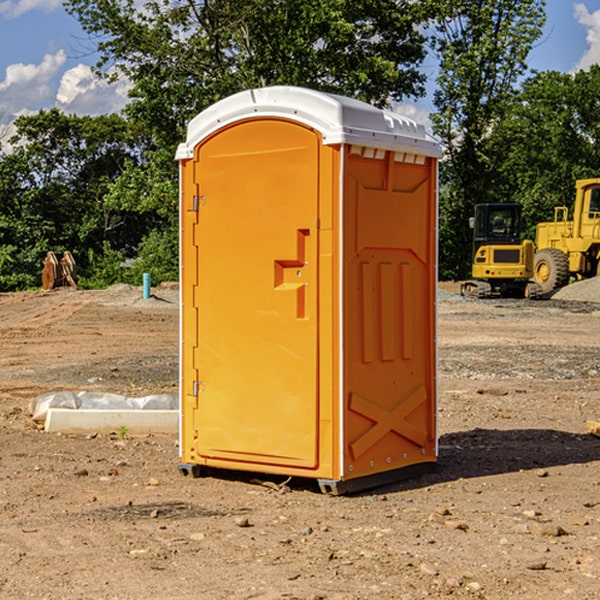 are there any restrictions on what items can be disposed of in the portable toilets in West Somerset